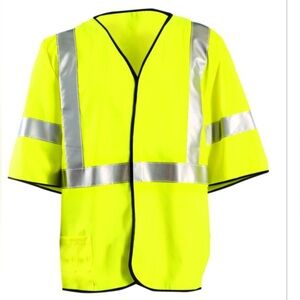 Sealed in Package Brand New High Visibility Flame Resistant Work Vest 5X